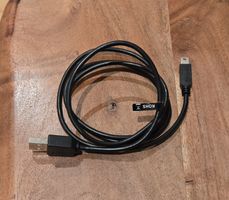 USB-Kabel Typ A auf Mini-USB schwarz guter Zustand