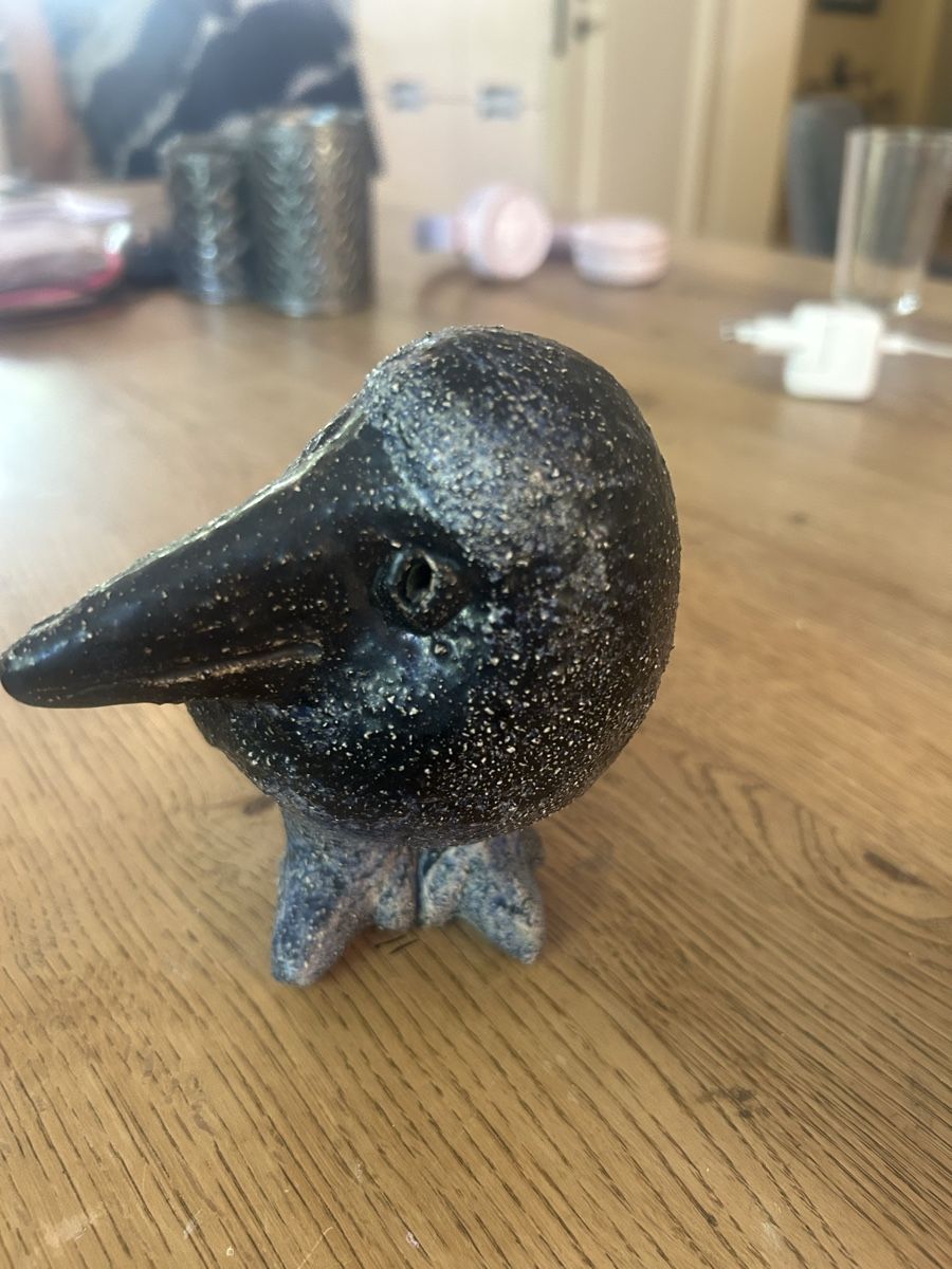 Tutte le decorazioni: Keramik-Figur Vogel Ueli Schmutz  – Usato da Bern venduto da miafilippa01 3