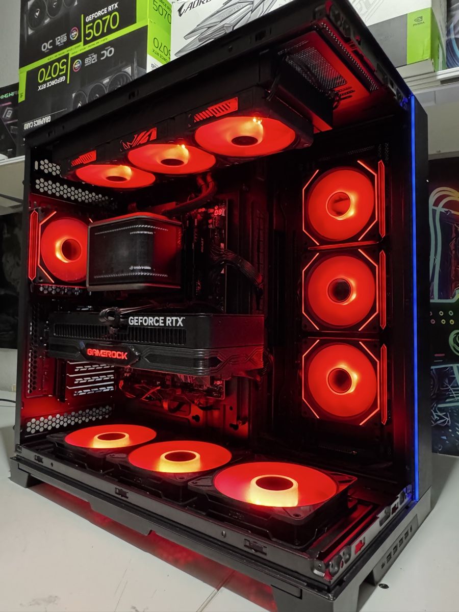 Amd PCs: Gaming pc +Ai workstation 5090+ 9950X3D 4 tb ssd+ 64 ram – Neu und originalverpackt aus Zürich von Pc-Custom-ZH 2