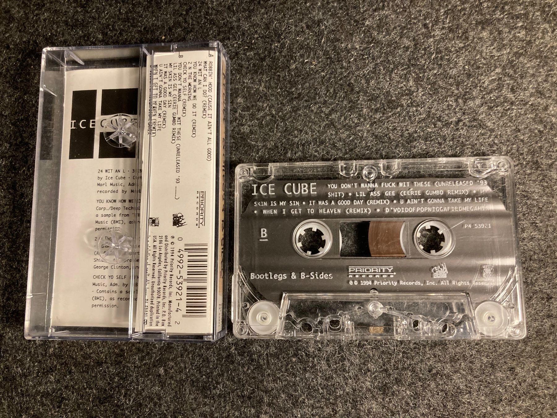 Kompaktkassetten: Ice Cube - Bootlegs & B-Sides (MC) – Gebraucht aus Fribourg von Karushi 4