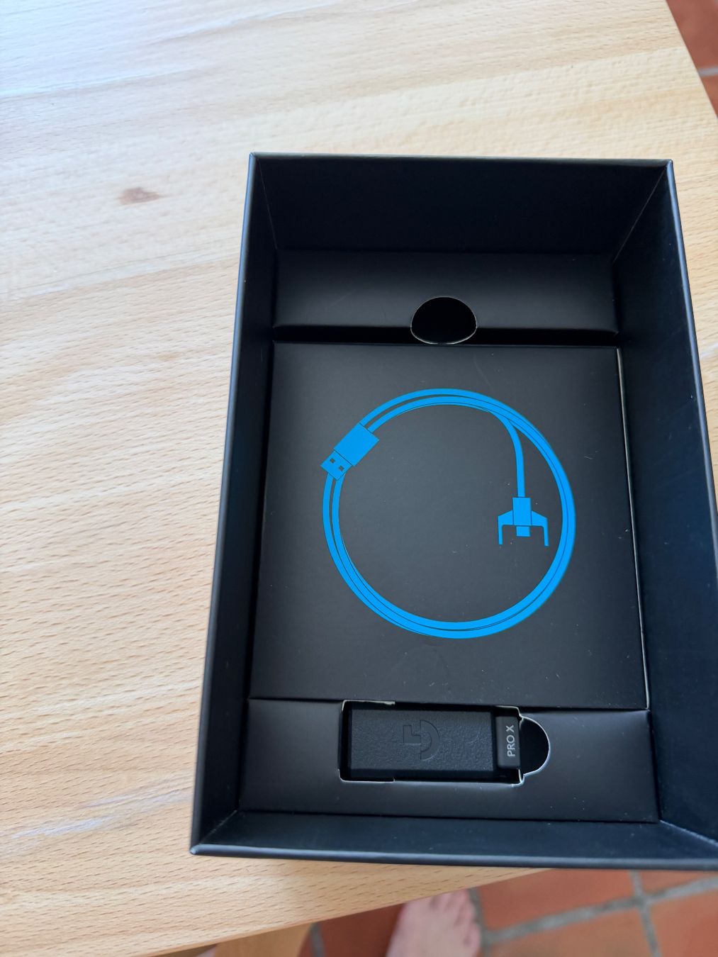 Logitech Maus: Logitech Pro X Superlight schwarz Maus – Gebraucht aus Zug von mwb27 2