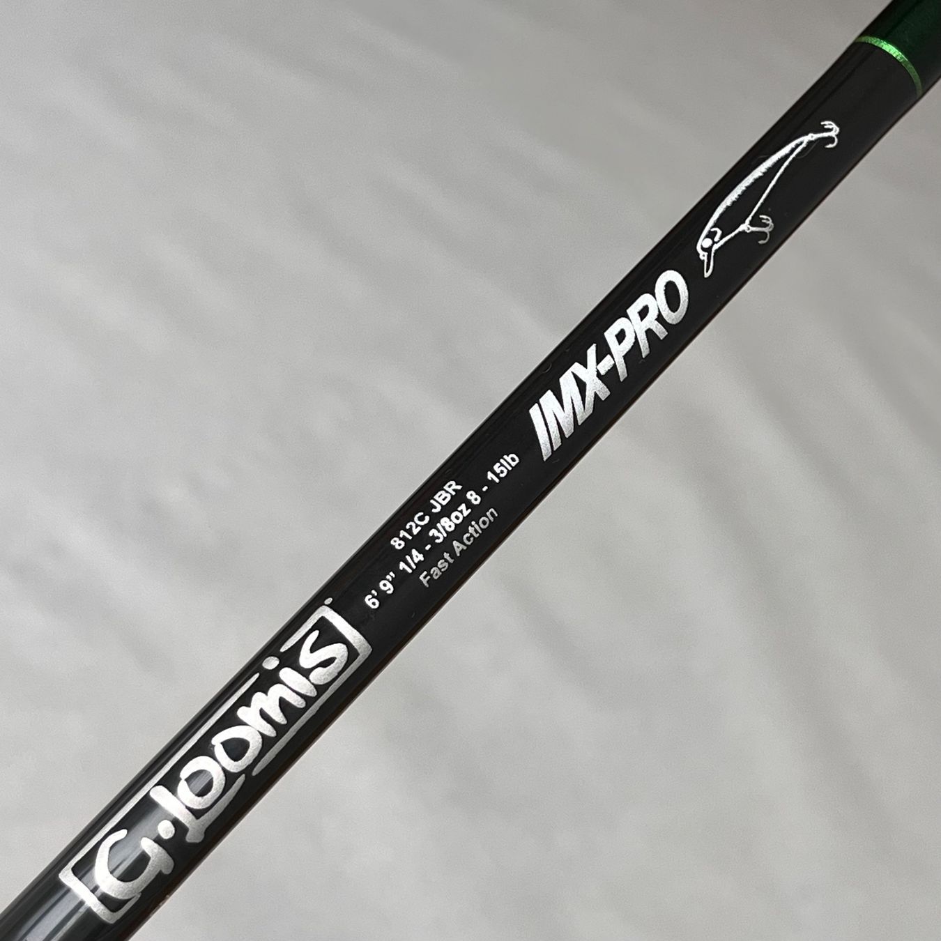 Canne da pesca: G. LOOMIS IMX PRO 812C JBR JERKBAIT CASTING ROD – Usato da Magglingen/Macolin venduto da OZborn 1