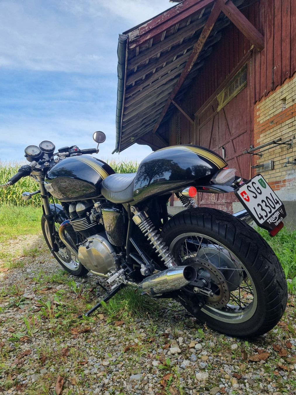 Triumph Strada: Triumph Thruxton 900 – Usato da St. Gallen venduto da Shokoloko 7