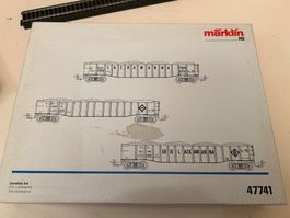 Märklin 47741 Wagenset Gondola, Erie, Lackwanna