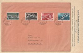 Brief 100 Jahre Eisenbahn,Vorausentwertung,selten !