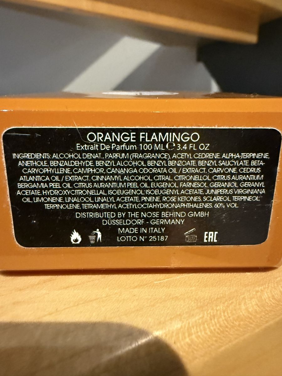 Marc Gebauer Parfums & Eau de Toilette: Orange Flamingo Marc Gebauer – D'occasion à Aegerten par joissini 1