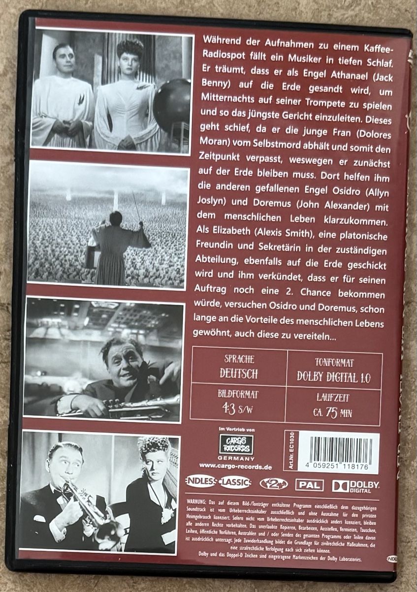 Alle DVDs: DER ENGEL MIT DER TROMPETE  – Neu (gemäss Beschreibung) aus Dietikon von AndreaSch01 1