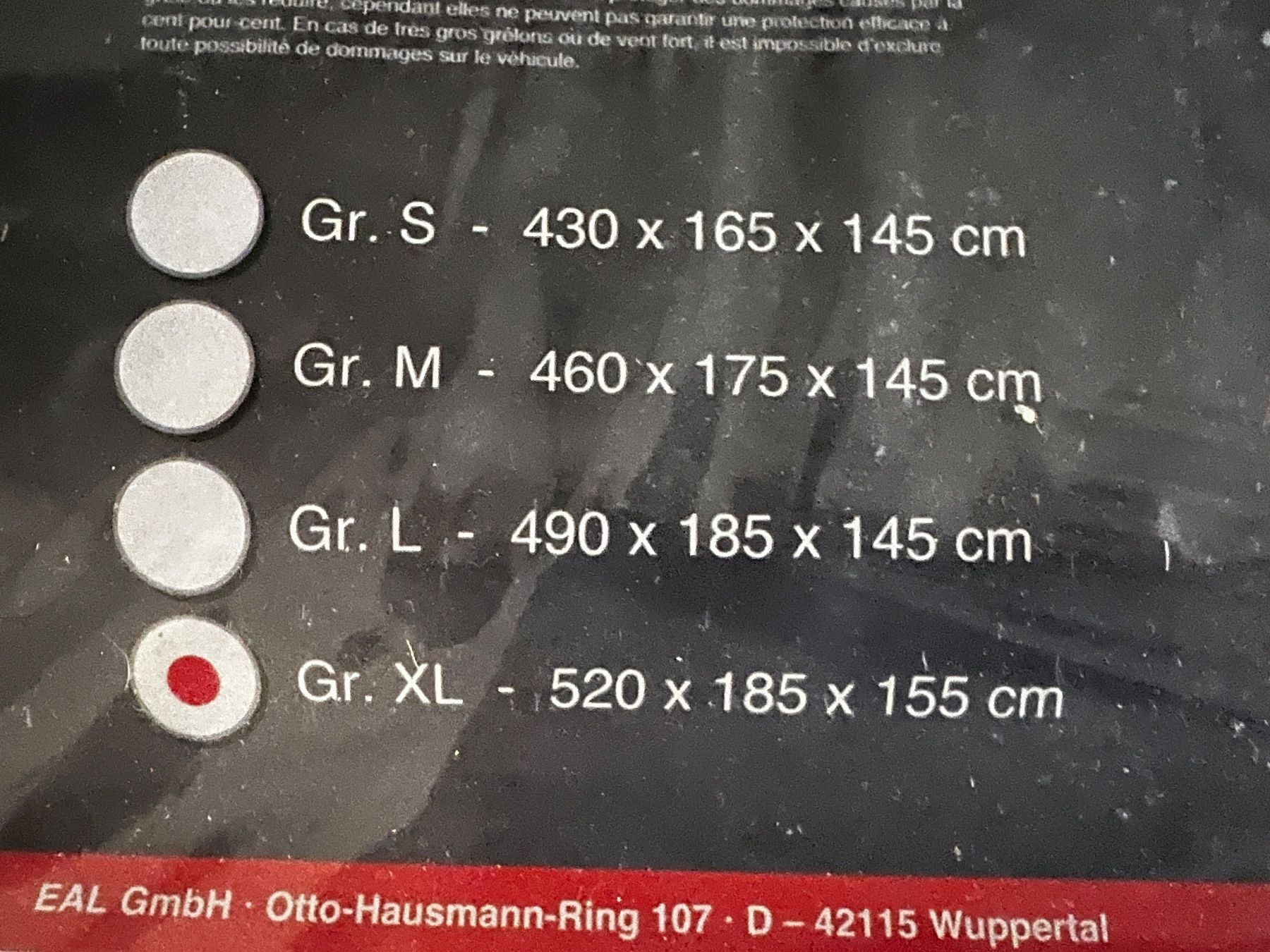 Coperture: APA Hagelschutzdecke Premium SUV XL – Usato da Solothurn venduto da allroad01 4