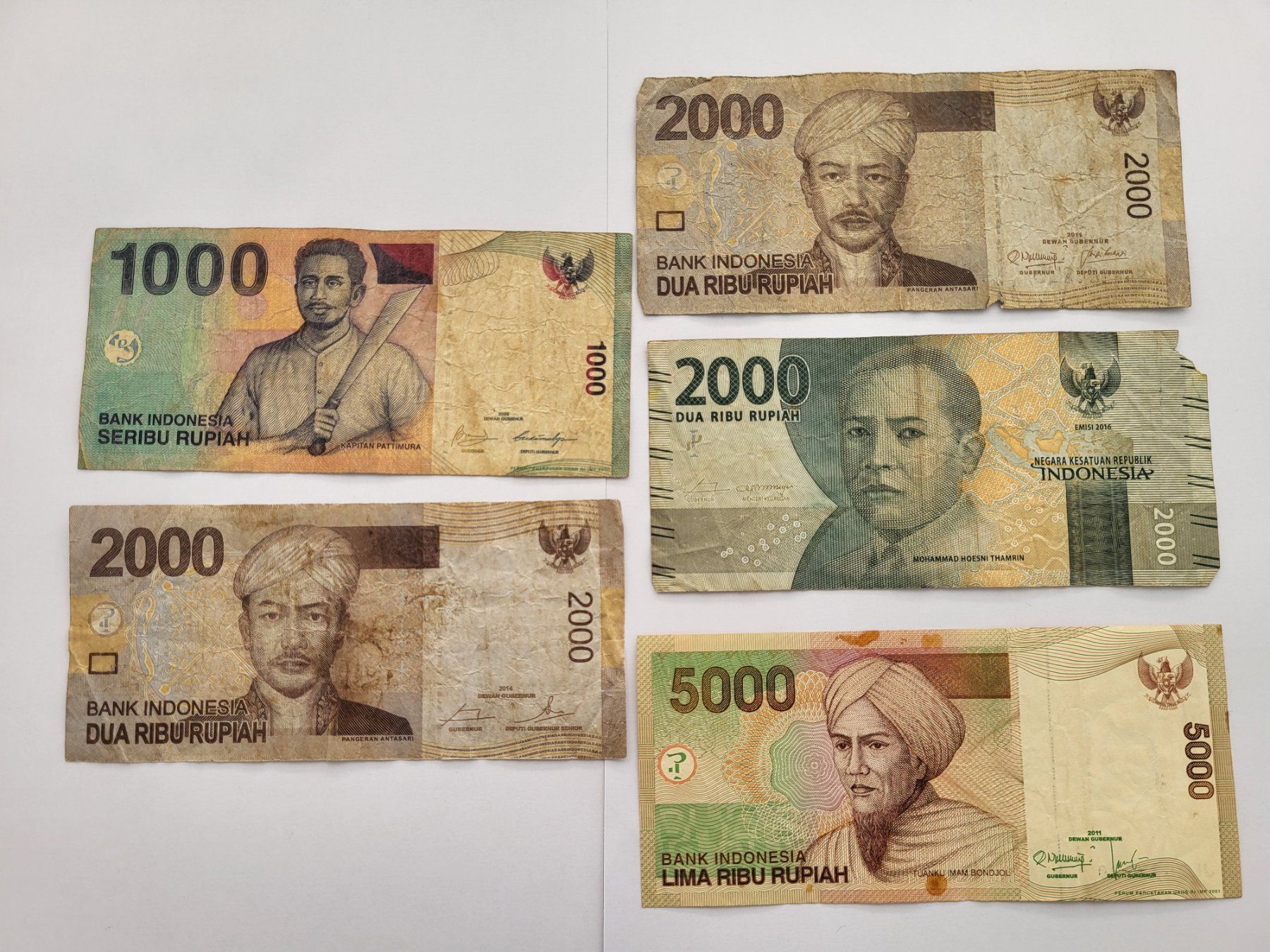 Banconote: Banknoten aus Indonesien – Usato da Pravidondaz venduto da LVtik 3
