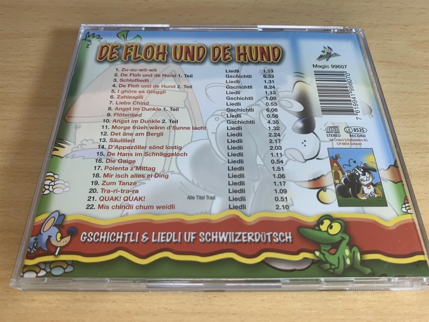 Audiolibri: De Floh Und De Hund – Usato da Rikon im Tösstal venduto da Alpenmutz 1