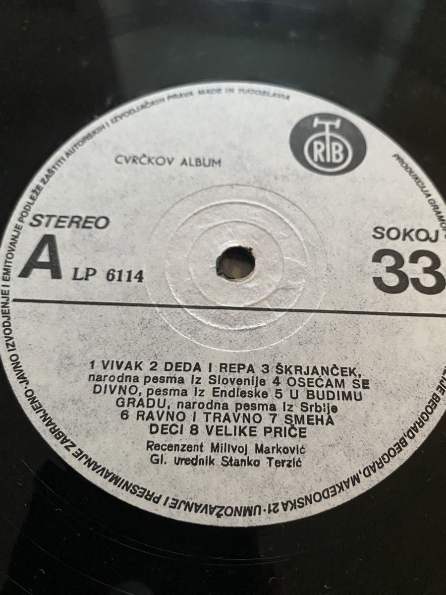 Dischi in vinile: Various - Cvrčkov Album LP – Usato da Winterthur venduto da lenolson 2