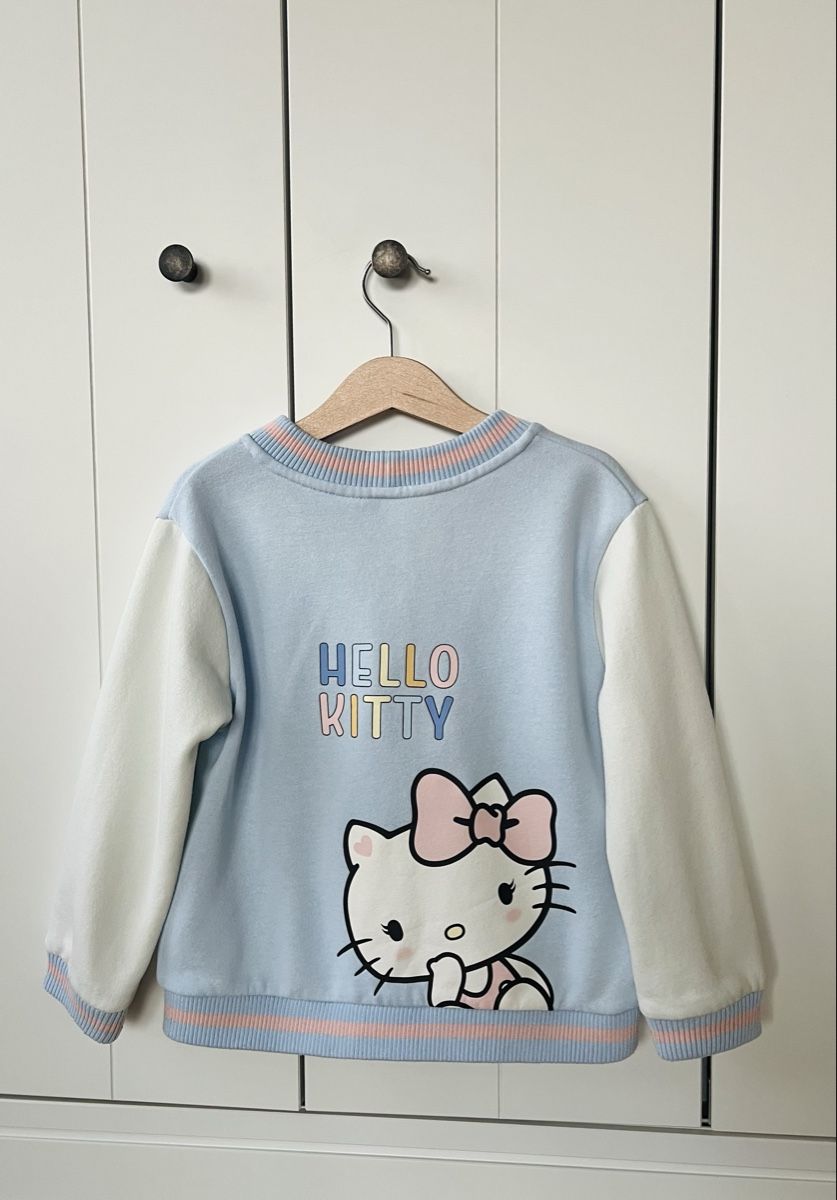 H&M Camicette, T-shirt & Top: H&M 110 - 116, Sweatshirt, Hello Kitty, Pullover blau – Usato da Burgdorf venduto da rulan 3