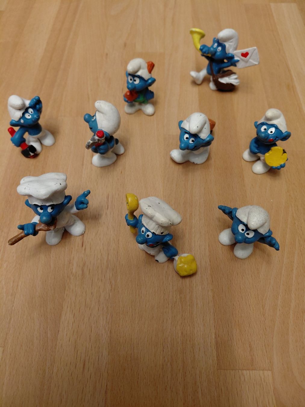 Bullyland Figuren: Schlümpfe Sammlung – Gebraucht aus Tägerwilen von joyeno