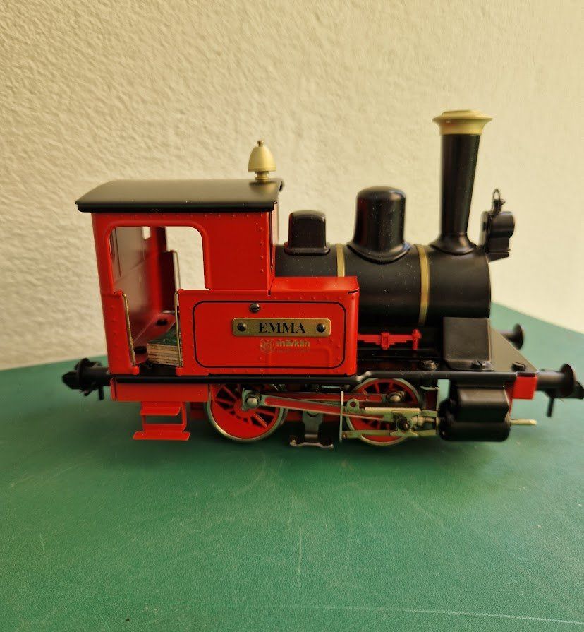 Märklin Modelleisenbahnen: Dampflok EMMA märklin Spur 1 – Gebraucht aus Uster von carpinelli