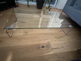 Salon Tisch aus Glas von  Rolf Benz Freistil