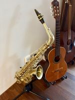 SELMER Altsaxophone (Modell: SeleS Axos, Gold inkl. Koffer)