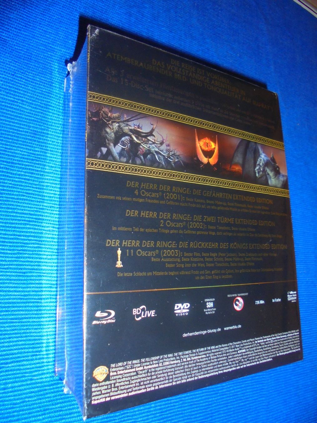 Alle DVDs: HERR der RINGE Extended Edition / MEGA RAR ! blu-ray – Neu und originalverpackt aus Wattenwil von Firebird1 7