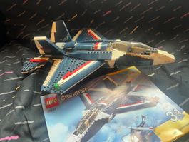 LEGO Creator 31039 Düsenflugzeug mit Anleitung guter Zustand
