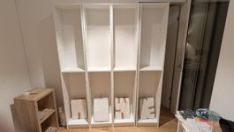 4× IKEA GNEDBY CD-/DVD-Regal weiss