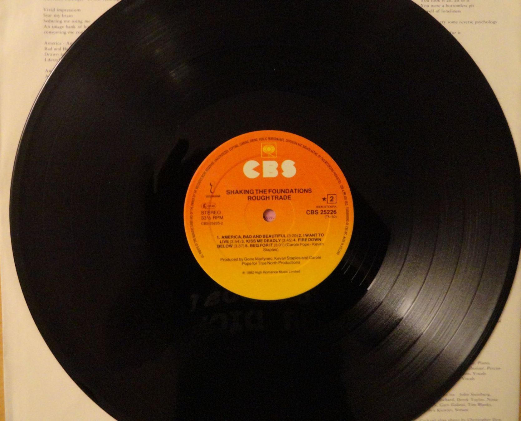 Dischi in vinile: ROUGH TRADE - Shaking the Foundations – Usato da Neftenbach venduto da Verk13 3