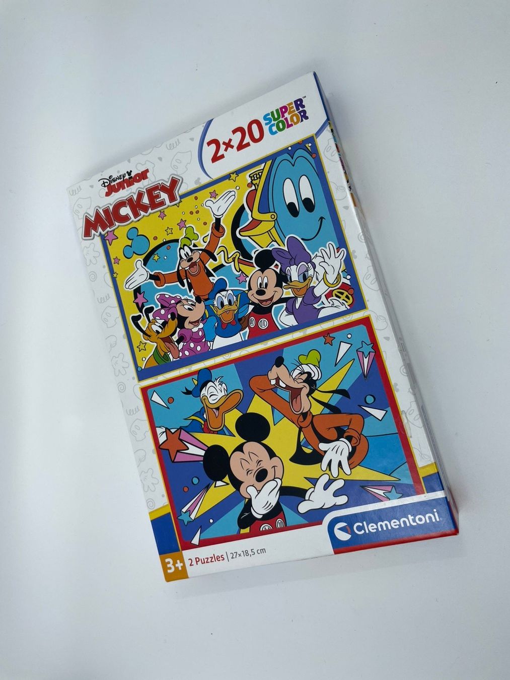 Clementoni Puzzle: Clementoni Mickey Mouse 2 Puzzles 2x20 – Usato da Zürich venduto da tec_x6p8