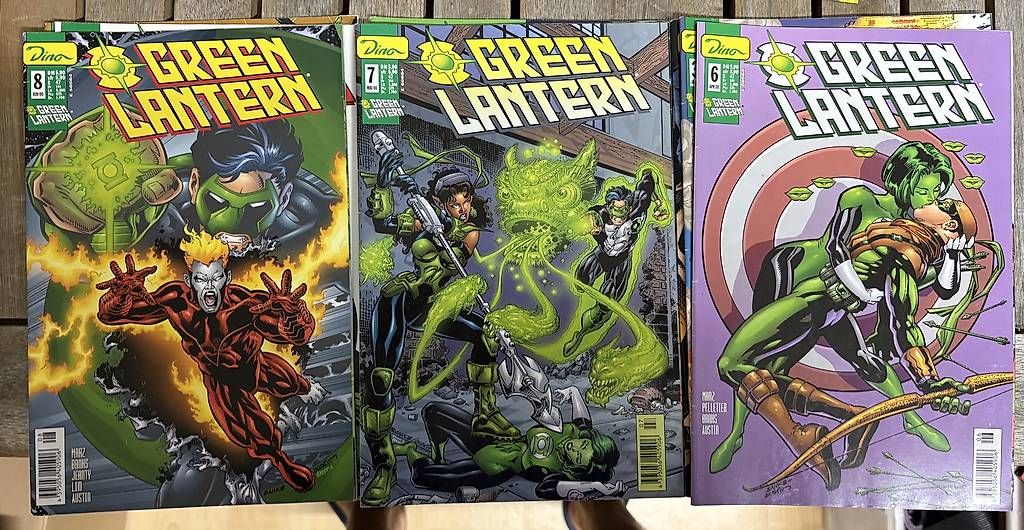 Comics: Flash 1-4, Green Lantern 0-9, und Team Up 1-4 – Gebraucht aus Schleinikon von kar_8ww7 3
