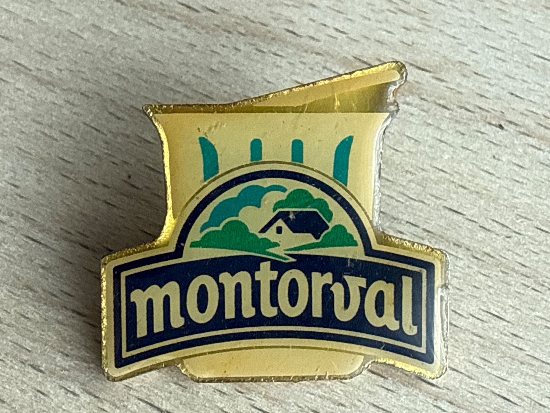 Placchette & Badge: Pin MONTORVAL – Usato da Glattbrugg venduto da Schweigmatt