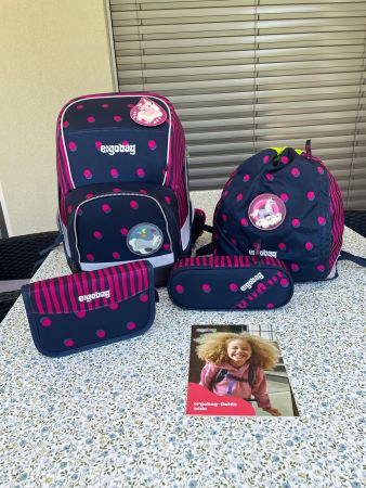 Ergobag Wide Schulranzen Set „WonBearful Unicorn“