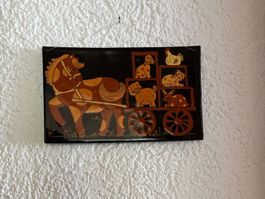 Keramik-Bild / Rarität von 1982