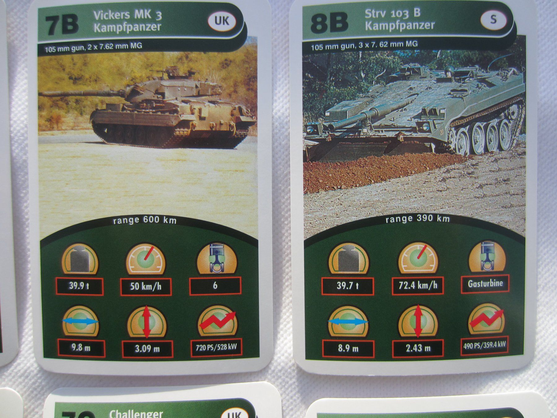 Giochi: QUARTETT TANKS PIATNIK SPIELKARTEN Fabrikneu – Nuovo e nell'imballaggio originale da Sursee venduto da Tschiger 5