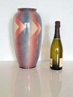 51cm Vintage Vase Bauhaus BAY Keramik Art Deco Geometrisch