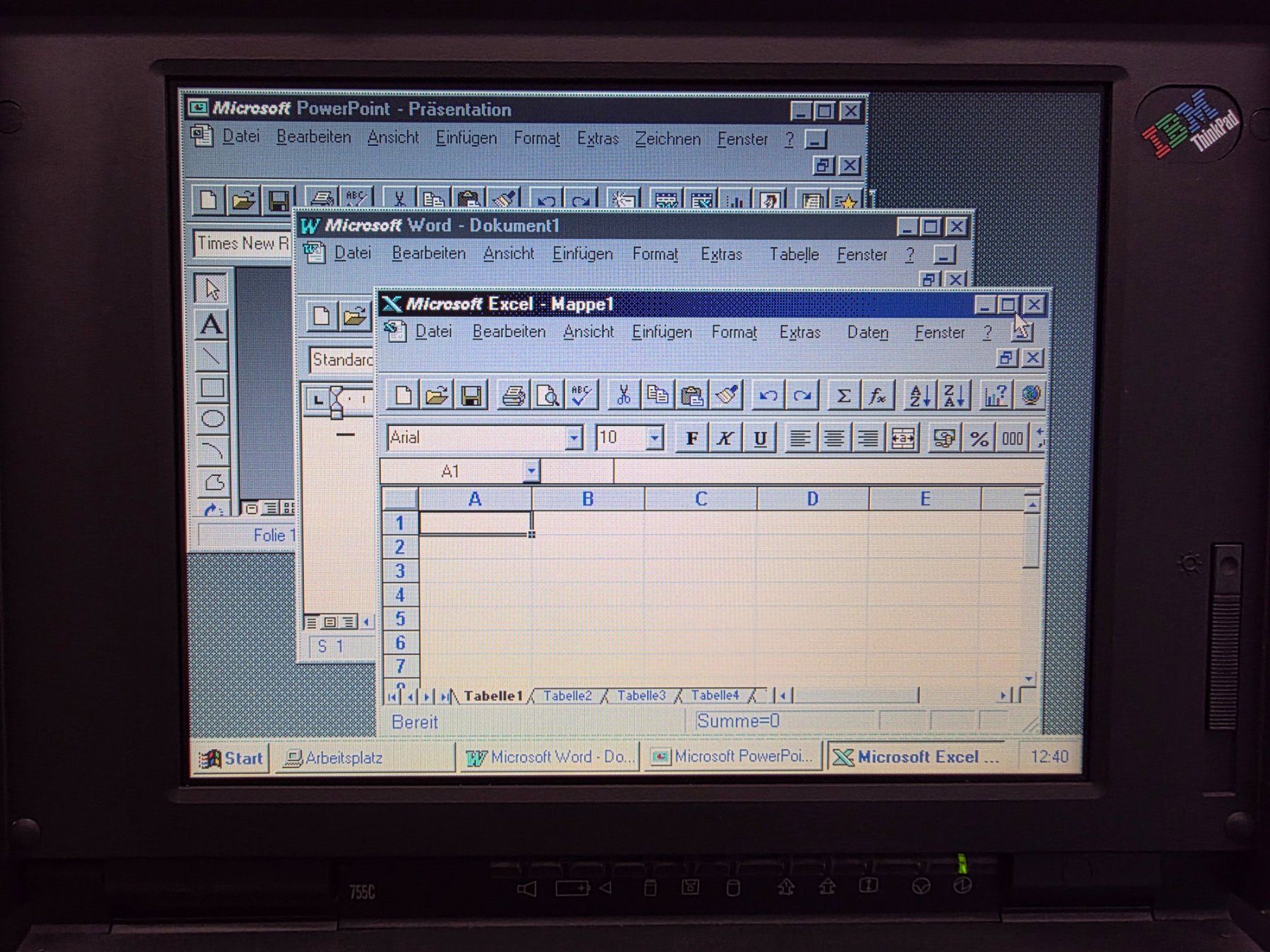 IBM PC: IBM ThinkPad 755C mit Dockingstation – Usato da Lausen venduto da -Vendetta- 2