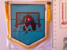 Vintage Fanion/Wimpel   GARDIEN DE HOCKEY