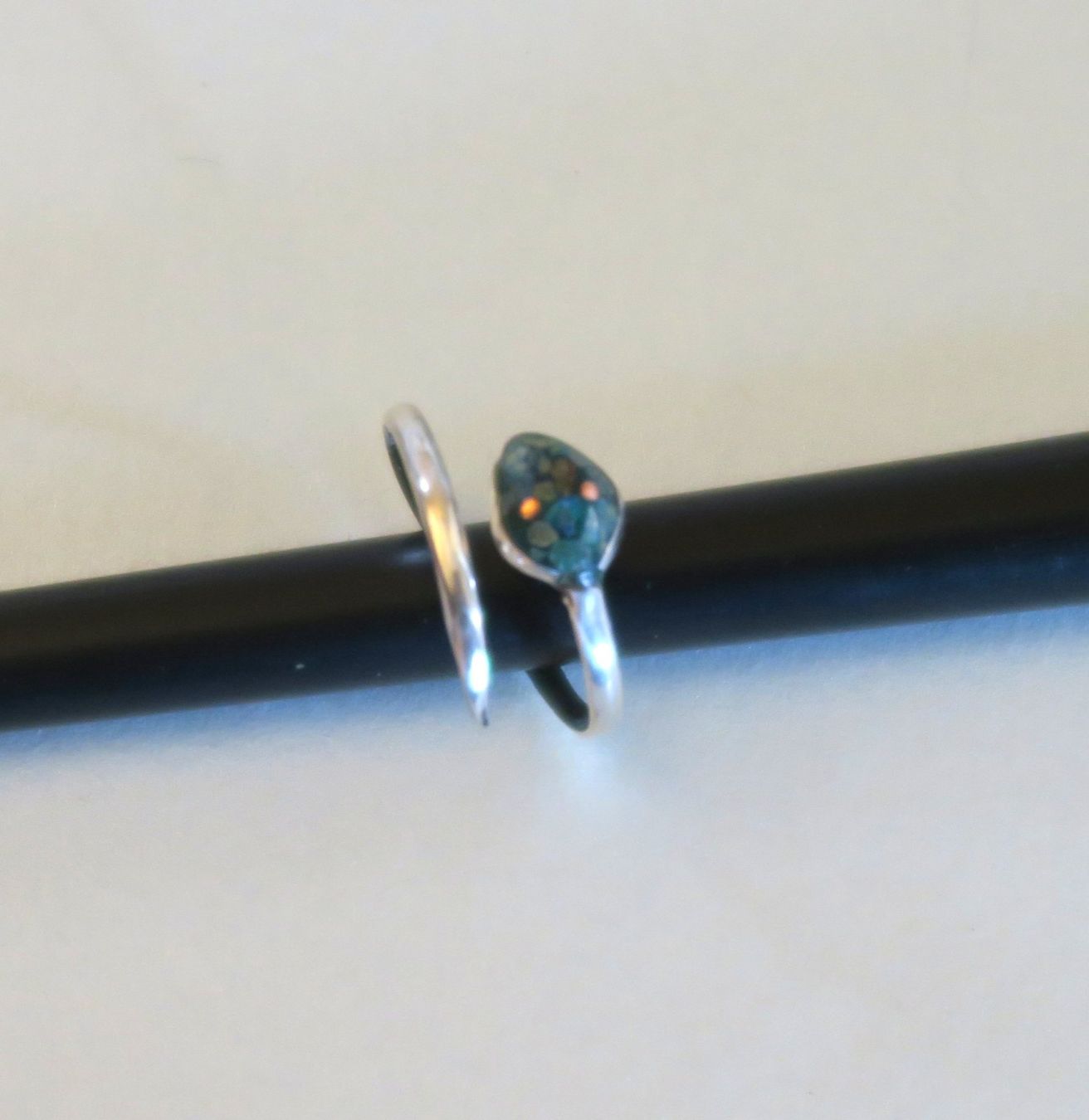 Anelli: Ring Schlangenkopf, Gr. 56.5 mm – Usato da Brittnau venduto da marlenestone 2
