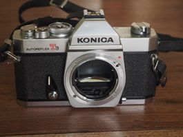 Klassiker Konica T3 (n) vintage analog SLR T3n Silber