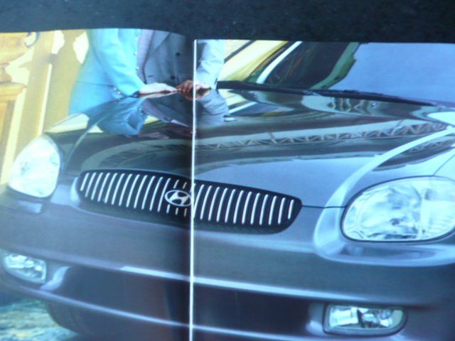 Hyundai Dokumente: Hyundai Sonata Prospekt 2000 – Gebraucht aus Zofingen von sosalinos01 1