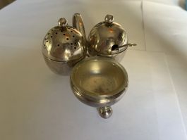 Salz, Pfeffer und Senf “ Mappin & Webb Ltd Sheffield