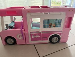 Barbie Wohnmobil/Camper rosa Spielzeugauto  