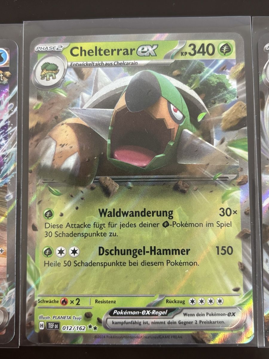 Pokémon Sammelbilder & Trading cards: Pokémon Temporal Forces, Double Rare Set (3 Karten, DE) – Neu (gemäss Beschreibung) aus Basel von Michele4123 2