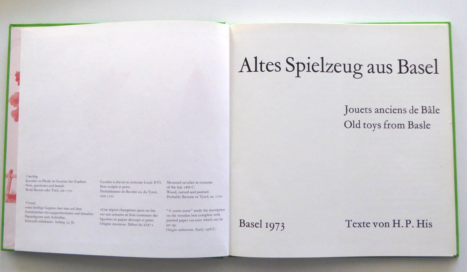 Libri: Büchlein: Altes Spielzeug aus Basel – Nuovo (secondo la descrizione) da Aesch BL venduto da Kauri1 1