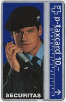 10 CHF SECURITAS - seltene Firmen Taxcard