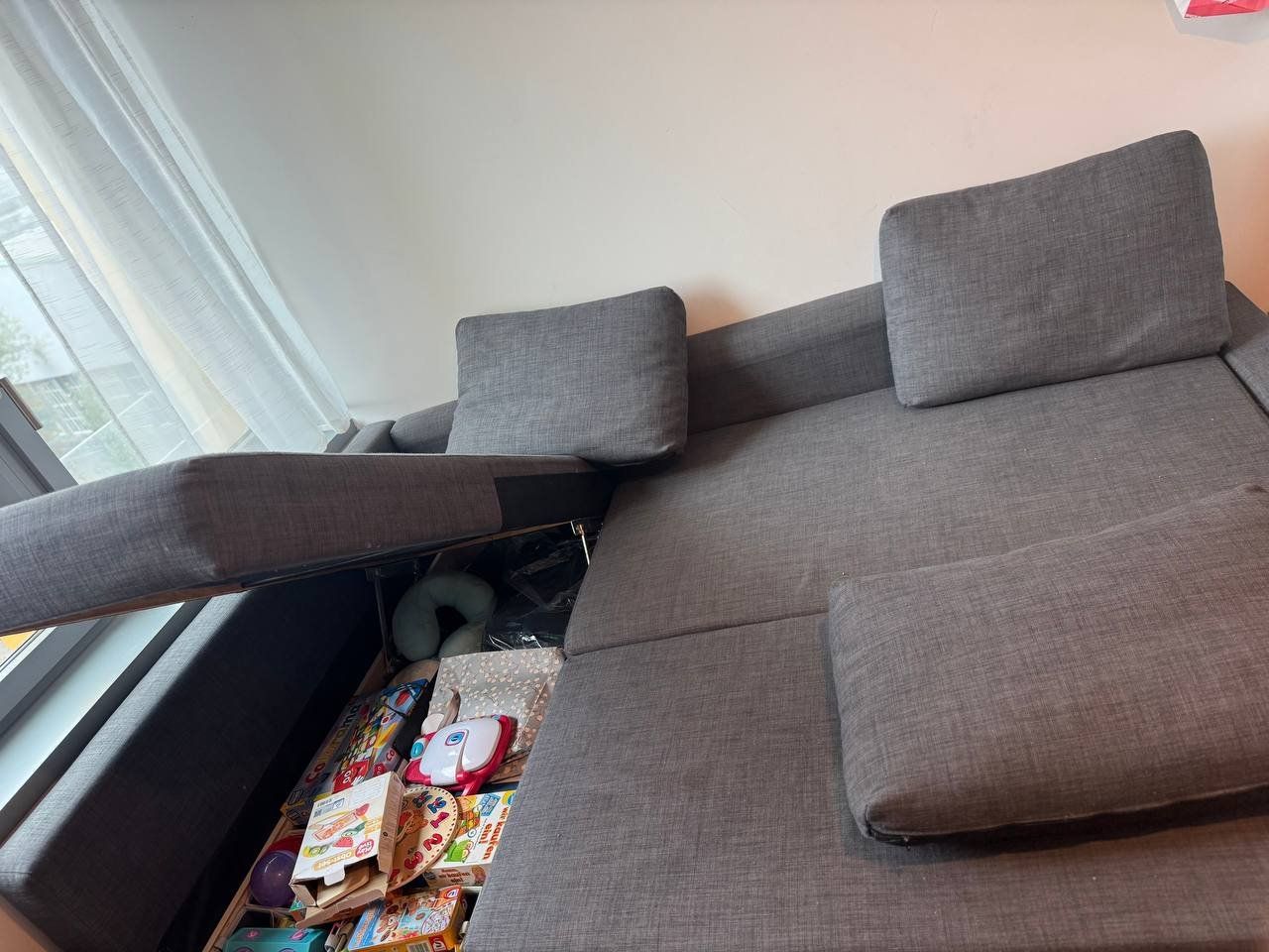 Ikea Sofas: Ikea corner sofa-bed with storage (FRIHETEN) – Gebraucht aus Zürich von sal_bq59 2