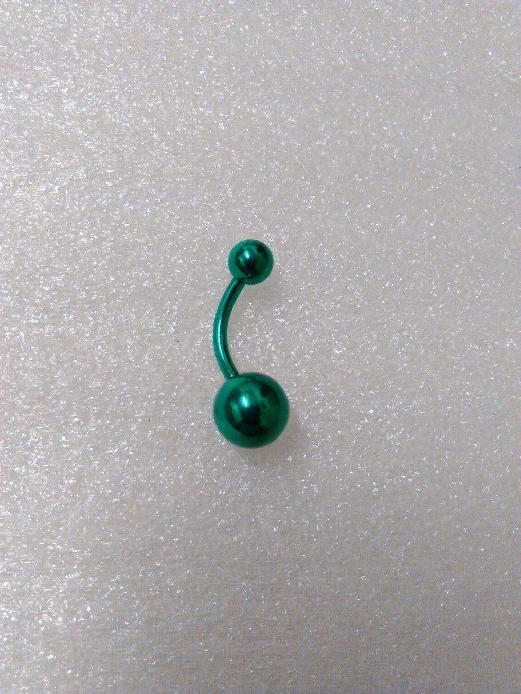 Piercingschmuck: EDELSTHAL BAUCHNABELPIERCING;GRÜN – Neu (gemäss Beschreibung) aus Basel von bijoutrie_4