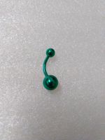 EDELSTHAL BAUCHNABELPIERCING;GRÜN