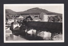 OLTEN - alte Brücke mit Säli, 1943