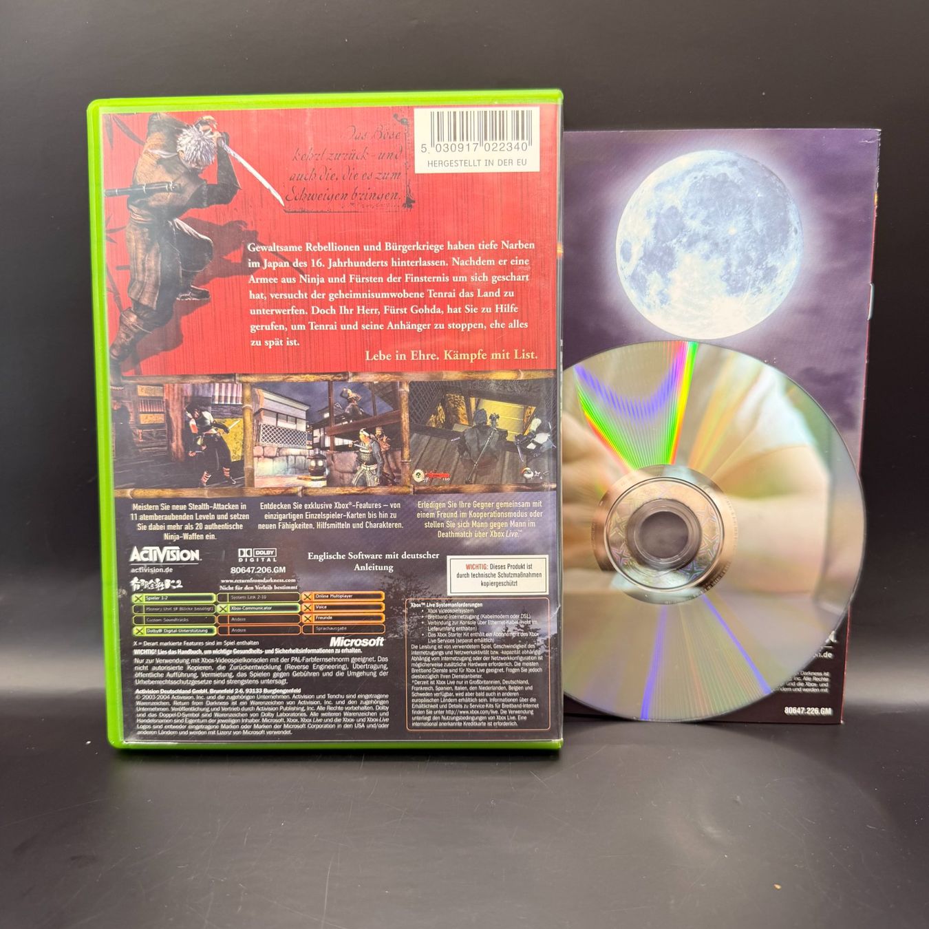 Microsoft Giochi: Tenchu Return from Darkness Xbox – Usato da Düdingen venduto da Nerdworld 1