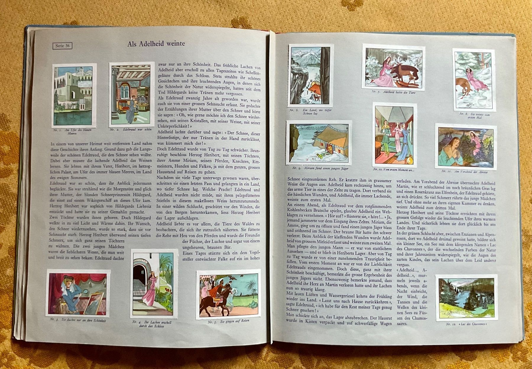 Libri: Sagen Buch mit Klebebilder von 1955 ? – Usato da Endingen venduto da nathan05 5