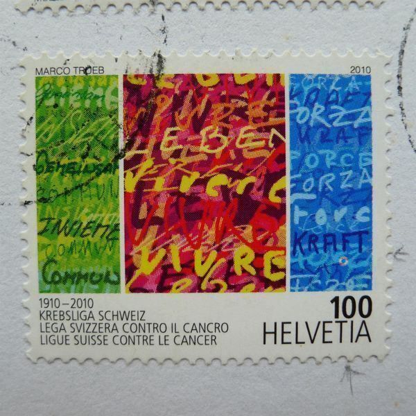 Tutti i francobolli: 2010: Brief mit modernen Abarten, PUTZER; nicht katalogis. – Usato da Sursee venduto da Luzernerraute 5