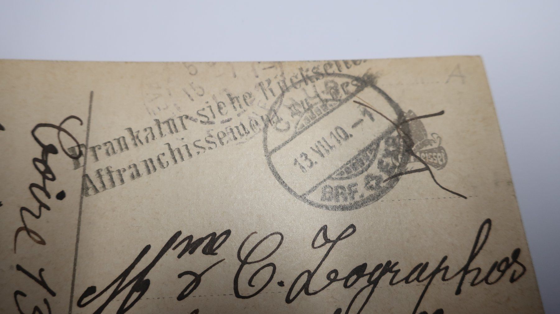 Ansichtskarten: Chur Plessurquai  1910 – Defekt aus Cormoret von Pascalll2001 7