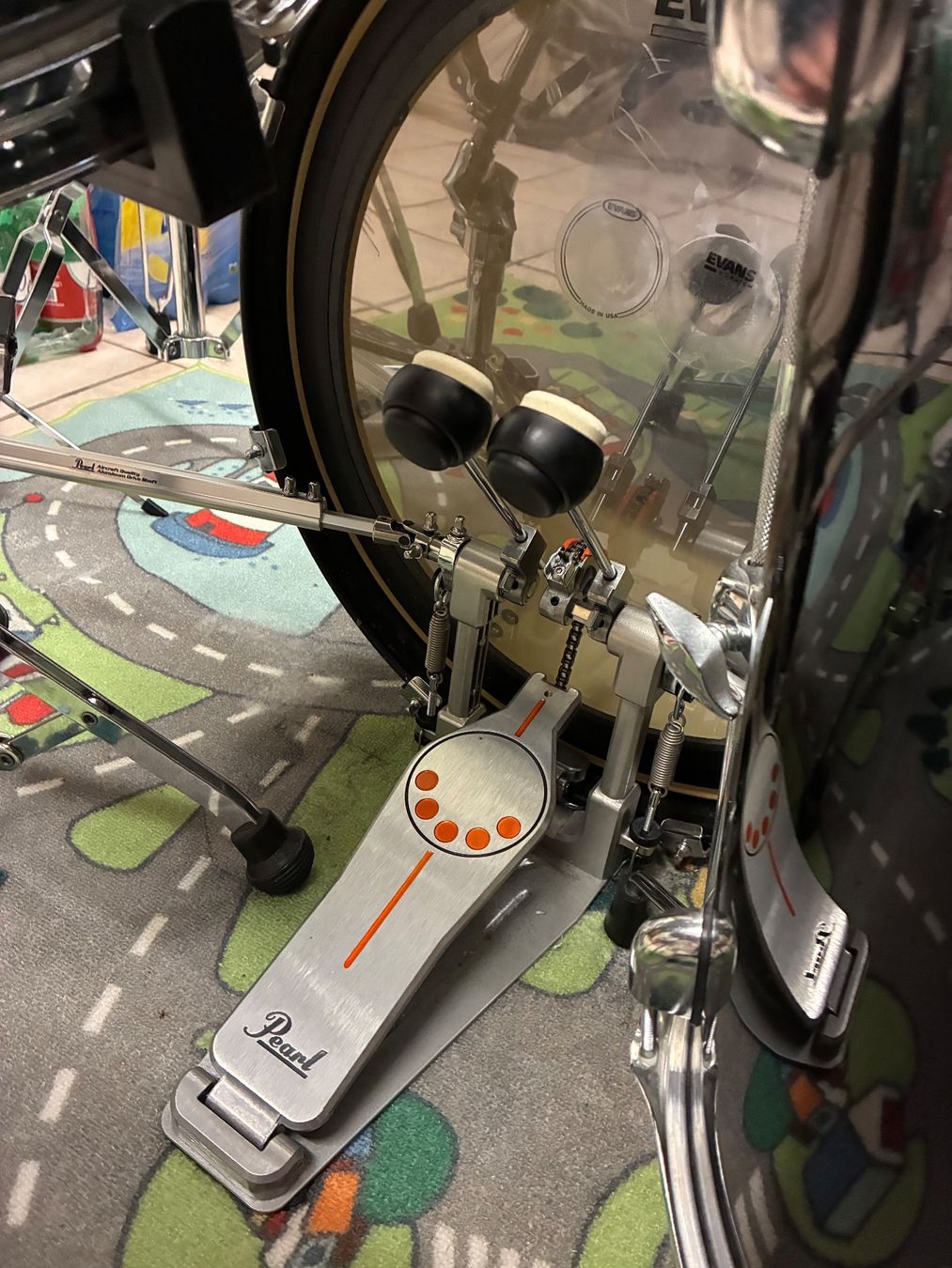 Evans Instruments de musique: Kinder-Schlagzeug Mit Doppelpedal – D'occasion à Muttenz par ben_fxy2 3